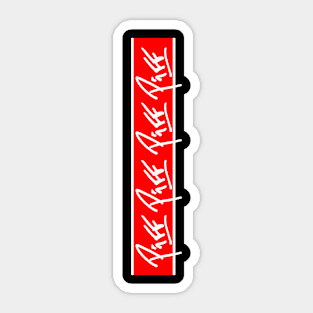 Vertical Stripe Sticker